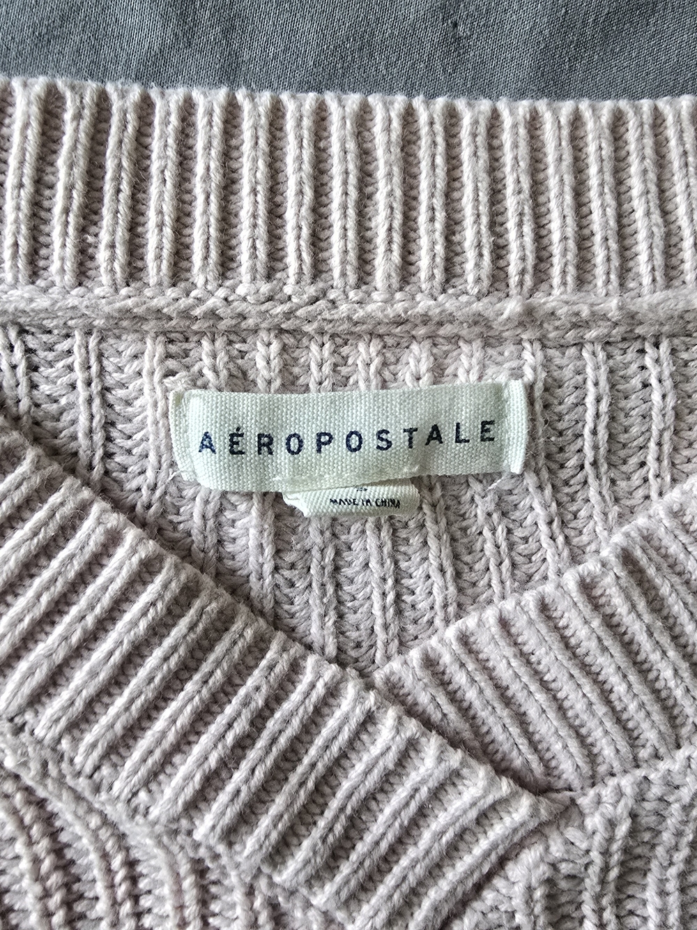 Aéropostale Pink Knit Sweater